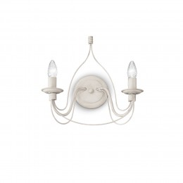 Ideal Lux 028460 nástenné svietidlo Corte Bianco 2x40W | E14