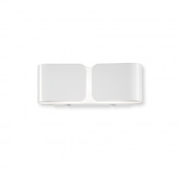 Ideal Lux 049236 nástenné svietidlo Clip Mini Bianco 2x40W | G9