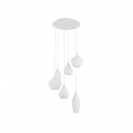 Ideal Lux 087818 luster Soft Bianco 6x40W | E14