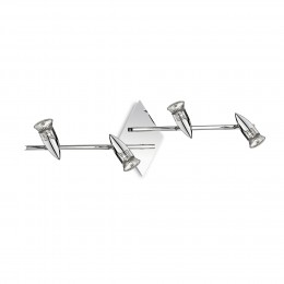 Ideal Lux 089584 stropné svietidlo Alfa Cromo 4x50W | GU10