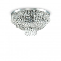 Ideal Lux 093475 stropné svietidlo Caesar Cromo 6x40W | G9