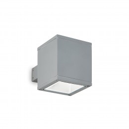 Ideal Lux 118666 vonkajšie nástenné svietidlo SNIF Square Grigio 1x40W | G9 | IP44