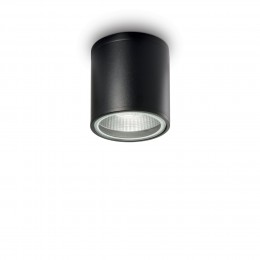 Ideal Lux 122687 vonkajšie stropné svietidlo Gun Nero 1x28W | GU10