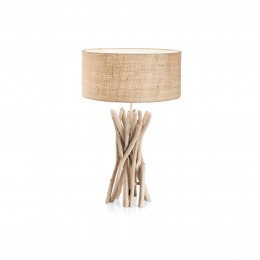 Ideal Lux 129570 stolná lampička Driftwood 1x60W | E27