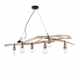 Ideal Lux 180922 luster Driftwood 6x60W|E27