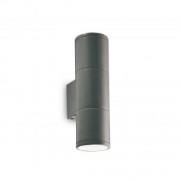 Ideal Lux 236841 vonkajšie nástenné svietidlo Gun 2x35W | GU10 | IP44