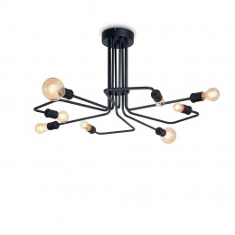 Ideal Lux 242378 prisadené stropné svietidlo Triumph 8x60W | E27