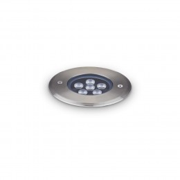Ideal Lux 255668 LED vonkajšie zápustné svietidlo Floor 1x6W | 780lm | 3000K | IP67