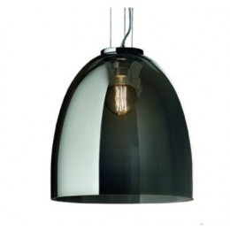 Ideal Lux 101101 luster Eva Small Fume 1x60W | E27