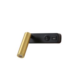 Immax 08280L LED nástenné svietidlo GOAL USB | 3W integrovaný LED zdroj