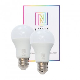 Immax Neo 07115B LED sada inteligentných žiaroviek 2x9W | RGBW | Zigbee 3.2