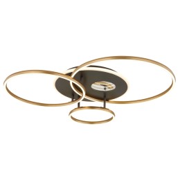 Globo 48466-54 LED prisadené stropné svietidlo INVERTINA  | 54W integrovaný LED zdroj | 2256lm | 270