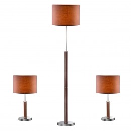 Italux 97031-3BR sada lámp Barnett 1x60W | E27