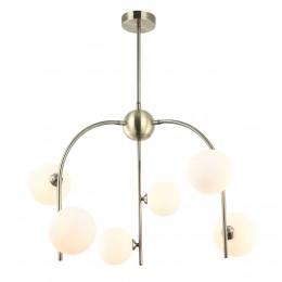 Italux MDM-3800/6 AB + W luster Celine 6x25W | G9