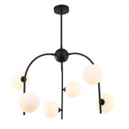 Italux MDM-3800/6 BK + W luster Celine 6x25W | G9