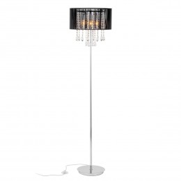 Italux MFM9262 / 3P BK stojaca lampa Essence 3x40W | E14
