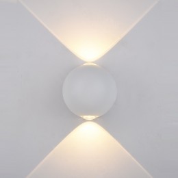 Italux PL-308W LED vonkajšie nástenné svietidlo Carsoli 1x4W | 3000K | IP54