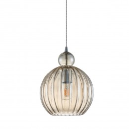 Italux PND-8744-1M-CG závesný luster Biron 1x60W | E27