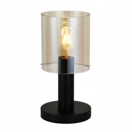 Italux TB-5581-1-BK+AMB Sardo | 40W E27