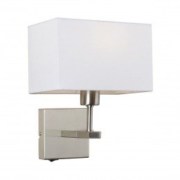 Italux WL-1122-1-A-SN-RC-WH nástenná lampa Norte 1x60W | E27