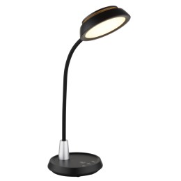 Globo 58496S LED stolná lampička KIRK | 12W integrovaný LED zdroj | 560lm | 3000/4500/6500K