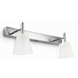kúpeľňové nástenné svietidlo Philips HYDRATE 2x28W G9