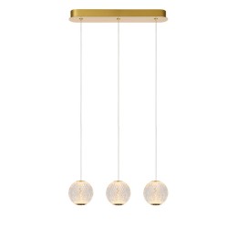 Lucide L134991260 LED závesný luster CINTRA | 3x4,7W integrovaný LED zdroj | 3x283lm | 2700K