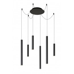 Lucide 74403/06/30 LED luster Lorenz 6x4W | 3000K