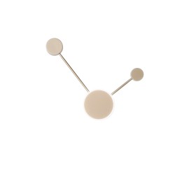 Luce Ambiente Design ETERE-PL2 ORO LED prisadený luster ETERE | 10W integrovaný LED zdroj