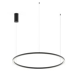 Luce Ambiente Design HOOP-S120-NER LED závesný luster HOOP | 60W integrovaný LED zdroj