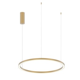 Luce Ambiente Design HOOP-S80-ORO LED závesný luster HOOP | 40W integrovaný LED zdroj