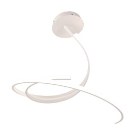 Luce Ambiente Design KINETIC-PL-BCO LED prisadený luster KINETIC | 40W integrovaný LED zdroj