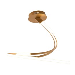 Luce Ambiente Design KINETIC-PL-ORO LED prisadený luster KINETIC | 40W integrovaný LED zdroj