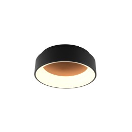 Luce Ambiente Design NOAH-PL45-NER LED prisadený luster NOAH | 40W integrovaný LED zdroj
