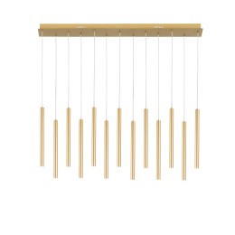 Luce Ambiente Design PYPE-S1-ORO LED závesný luster PYPE | 5W integrovaný LED zdroj