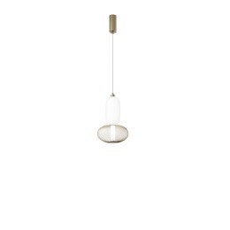 Luce Ambiente Design INKAS-S2-ORO LED závesný luster INKAS | 16W integrovaný LED zdroj