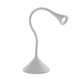 Luce Ambiente Design NEWTON-WHITE LED stolná lampička NEWTON | 3,20W integrovaný LED zdroj
