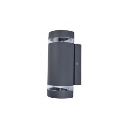 Lutec 5604023118 vonkajšie nástenné svietidlo Focus 2x35W | GU10 | IP44