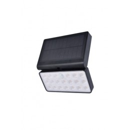 Lutec 6935501330 LED vonkajšie solárne nástenné svietidlo Tuda so senzorom 1x8,5W | 1000lm | 2700-65