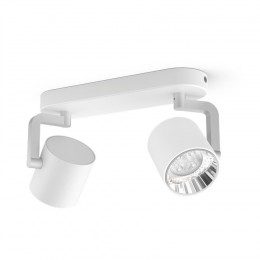 Philips 50672/31/P0 LED stropné svietidlo Byrl 2x4,3W|2200-2700K