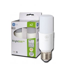 GE 101341163 sada 2 LED žiaroviek BrightStick 16W | E27 | 3000K