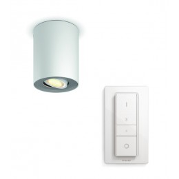 LED bodové svietidlo Philips HUE PILLAR - biele