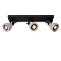 Lucide 05910/15/30 CONCRI spot 3xGU10 3000K 320lm 3x5W