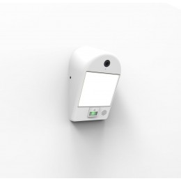 Lutec 5194901053 LED vonkajšie nástenné svietidlo s kamerou a senzorom Mimo 1x18W | 3000K | IP54