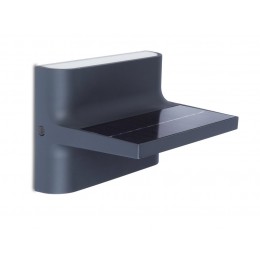 Lutec 6908901335 LED vonkajšie nástenné solárne svietidlo Twill 1x2W | 4000K | IP54