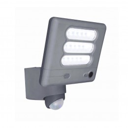 Lutec 7625501118 LED vonkajšie svietidlo s kamerou a senzorom Esa 1x25W | 5000K | IP54