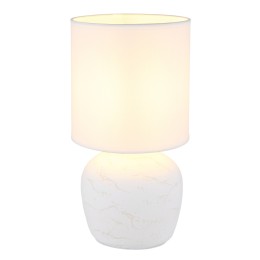 Globo MARBLE 21739W stolná lampička E14