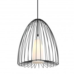 Italux MDM-4017/1 BK závesný luster Louis 1x40W | E14 | IP20