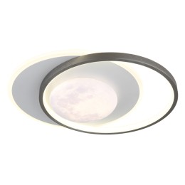 Globo 41785 LED prisadené stropné svietidlo MOON  | 30W integrovaný LED zdroj | 2200lm | 4000K
