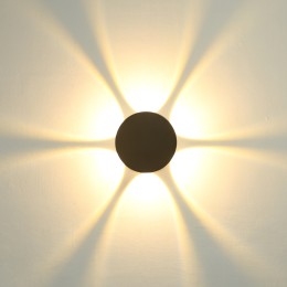 Italux OWL-6031-6-3K LED vonkajšie nástenné svietidlo Macba | 6W integrovaný LED zdroj | 492lm | 300